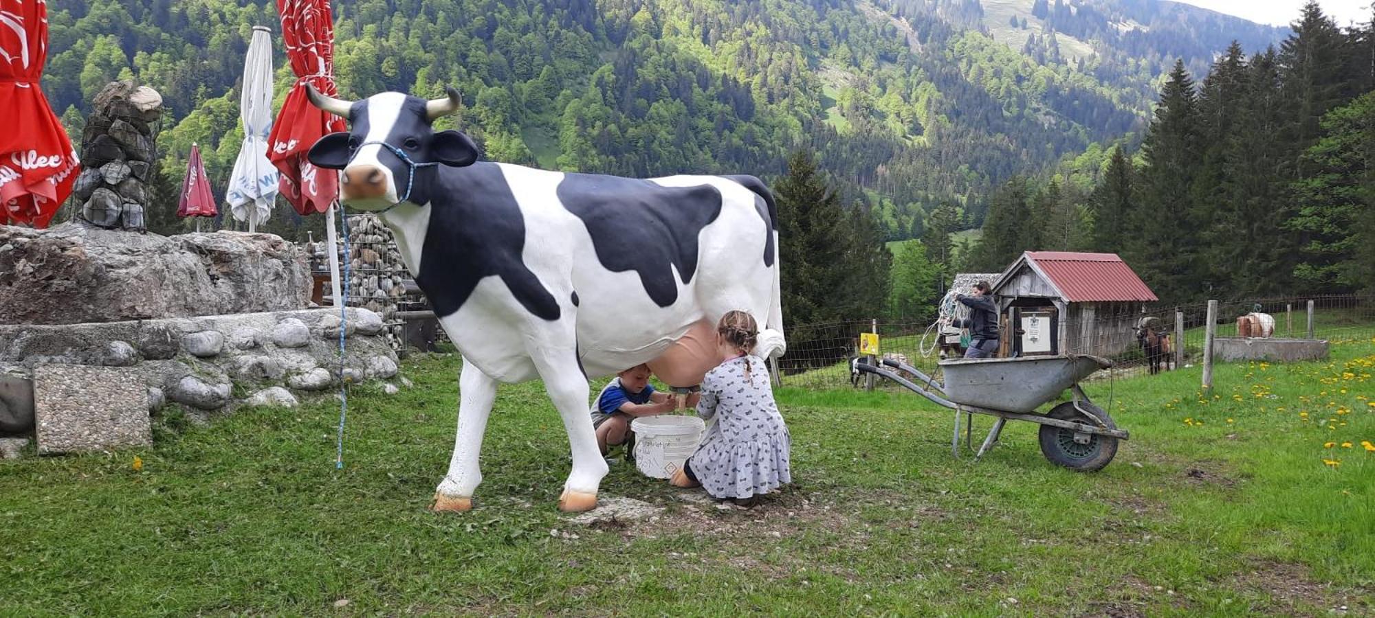 Jausenstation Neuschwand Villa Hittisau Luaran gambar