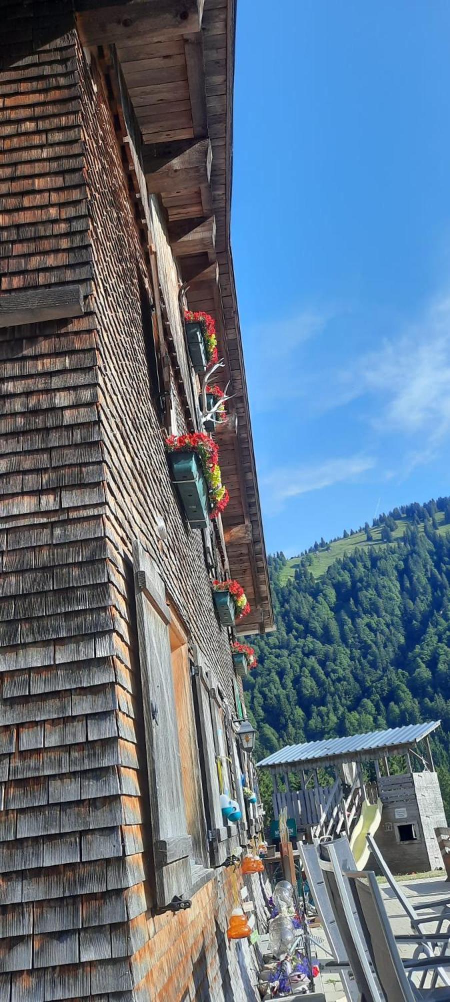Jausenstation Neuschwand Villa Hittisau Luaran gambar