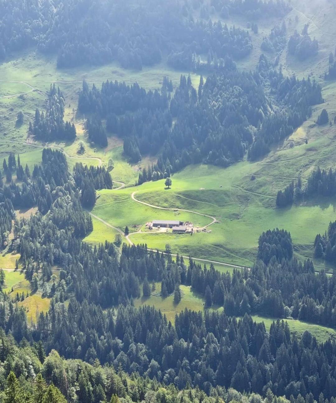 Jausenstation Neuschwand Villa Hittisau Luaran gambar