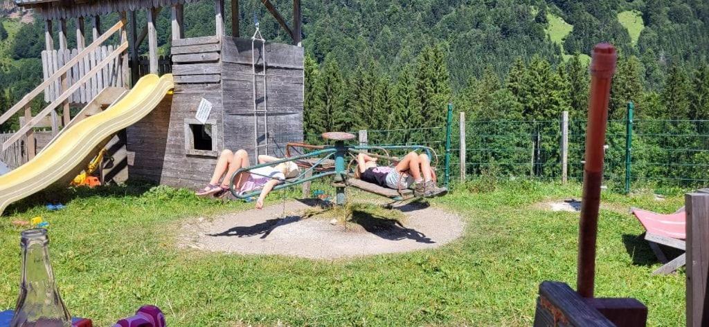Jausenstation Neuschwand Villa Hittisau Luaran gambar