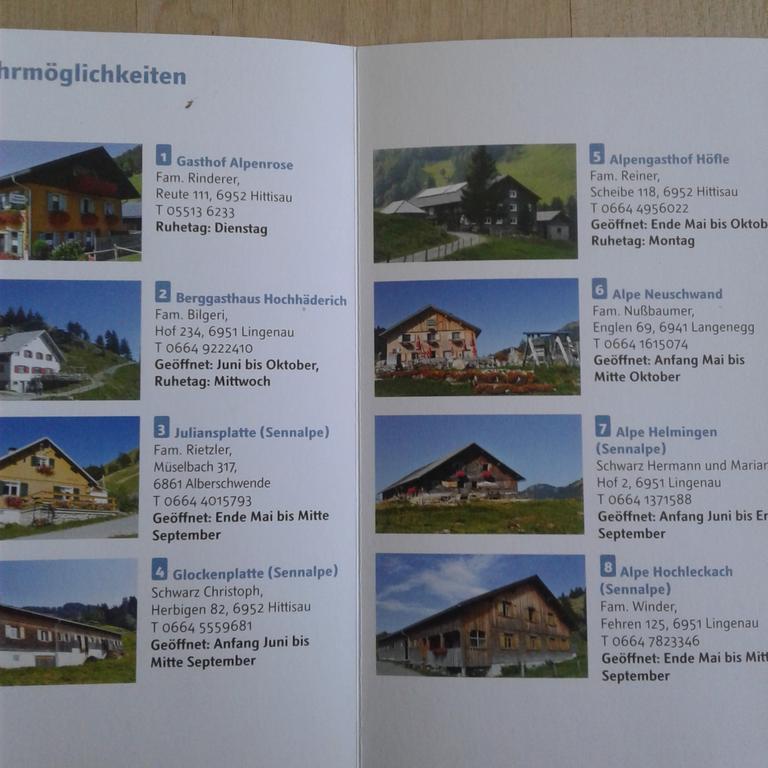 Jausenstation Neuschwand Villa Hittisau Luaran gambar