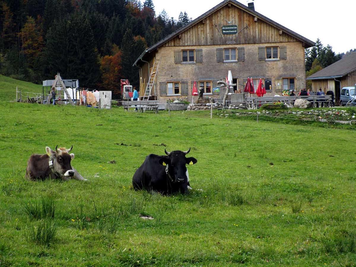 Jausenstation Neuschwand Villa Hittisau Luaran gambar